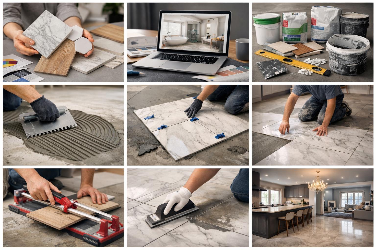 Укладка плитки в коттедже: как выбрать материалы и создать дизайн