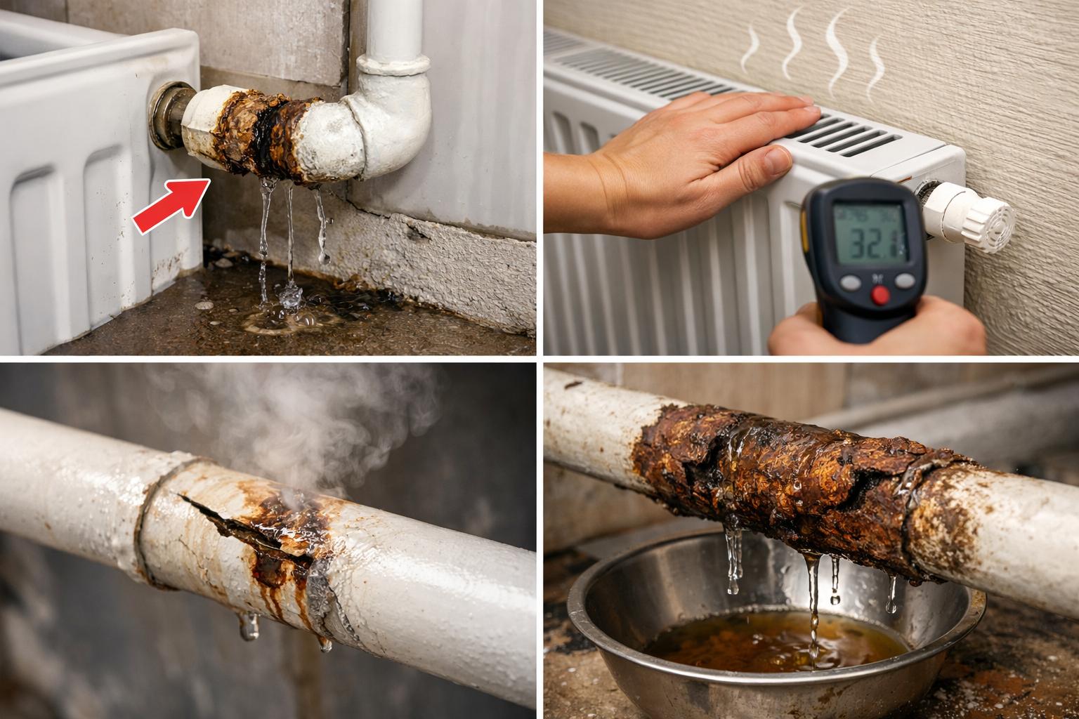 Как понять, что трубы отопления требуют ремонта в частном доме, даче или коттедже Как понять, что трубы отопления требуют ремонта в частном доме, даче или коттедже