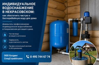Индивидуальное водоснабжение в Некрасовском