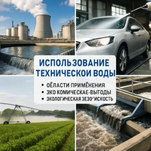 Использование технической воды