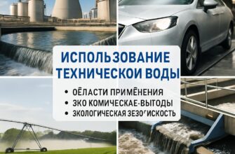 Использование технической воды