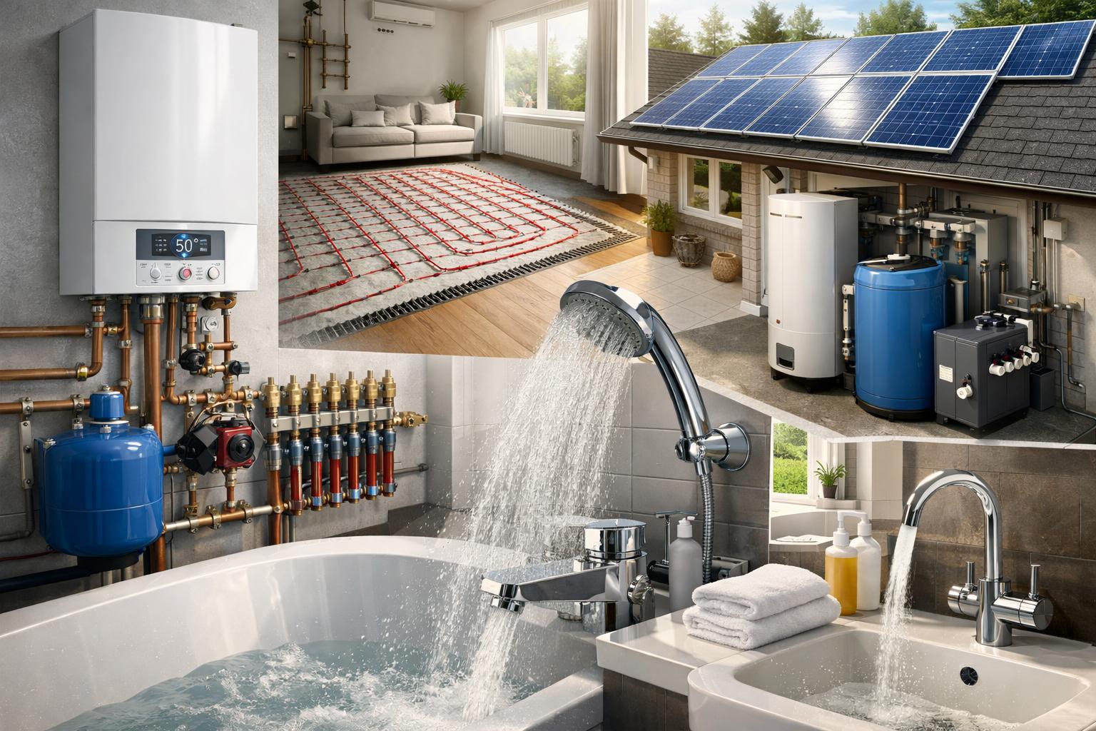 Комплексные решения: Водяное отопление – Горячее водоснабжение от ООО Холдинг СпецСтройАльянс — закажите под ключ