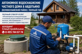 Автономное водоснабжение частного дома в Авдотьино (Волоколамский район)