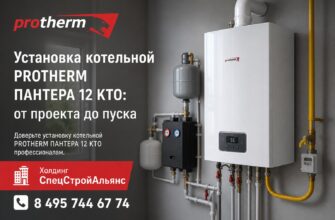 Установка котельной PROTHERM ПАНТЕРА 12 KTO
