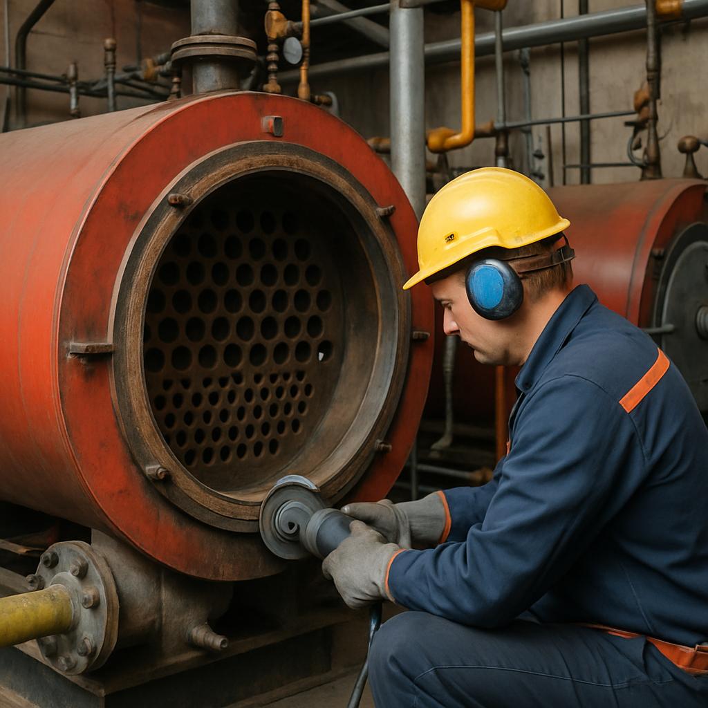 Ремонт промышленных котлов