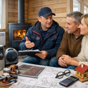 Особенности обогрева дачных помещений