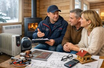 Особенности обогрева дачных помещений