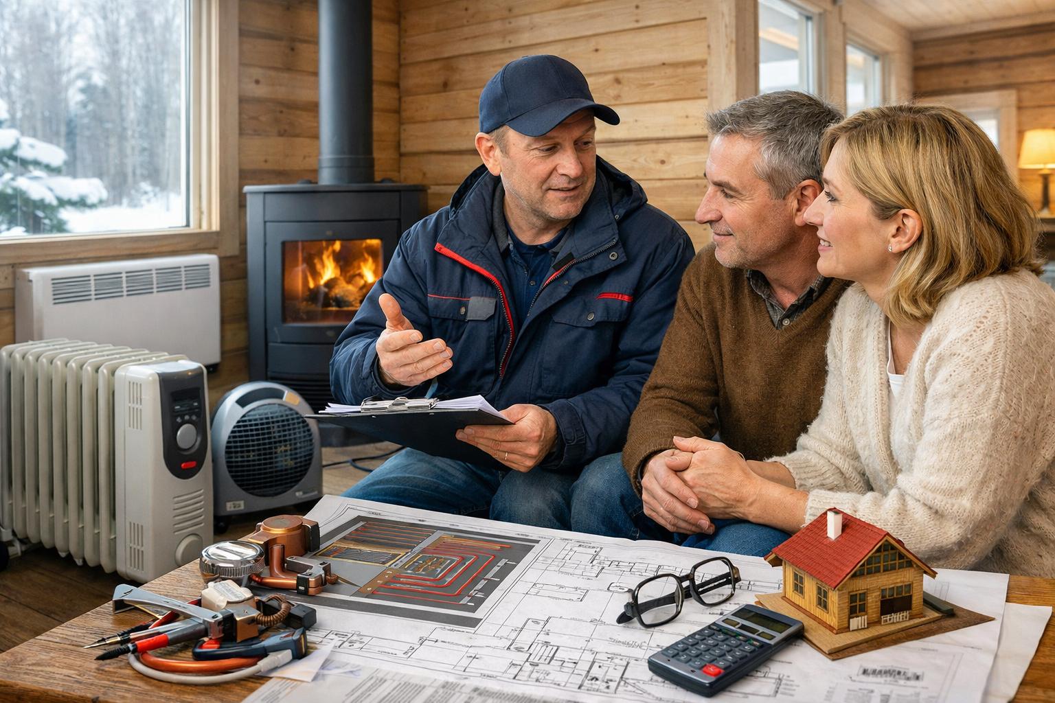 Особенности обогрева дачных помещений: профессиональная оценка и индивидуальный проект от ООО Холдинг СпецСтройАльянс