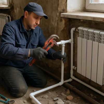Как правильно заменить трубы отопления и водоснабжения в Киселёво
