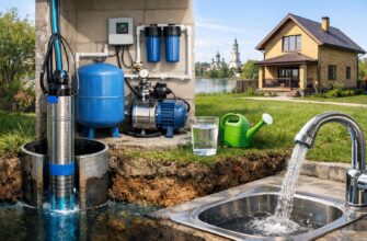 Водоснабжение из скважины в Бронницах