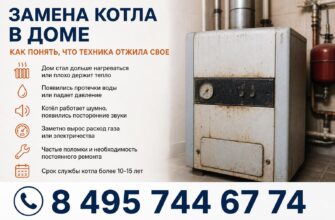 Замена старого котла