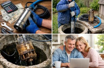 Стоимость замены насоса водоснабжения в колодце