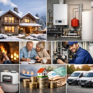 Автономное отопление коттеджа