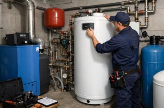 Бойлер в котельной частного дома