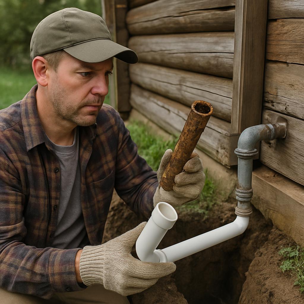 Когда нужно менять трубу водопровода в бане: признаки и сроки