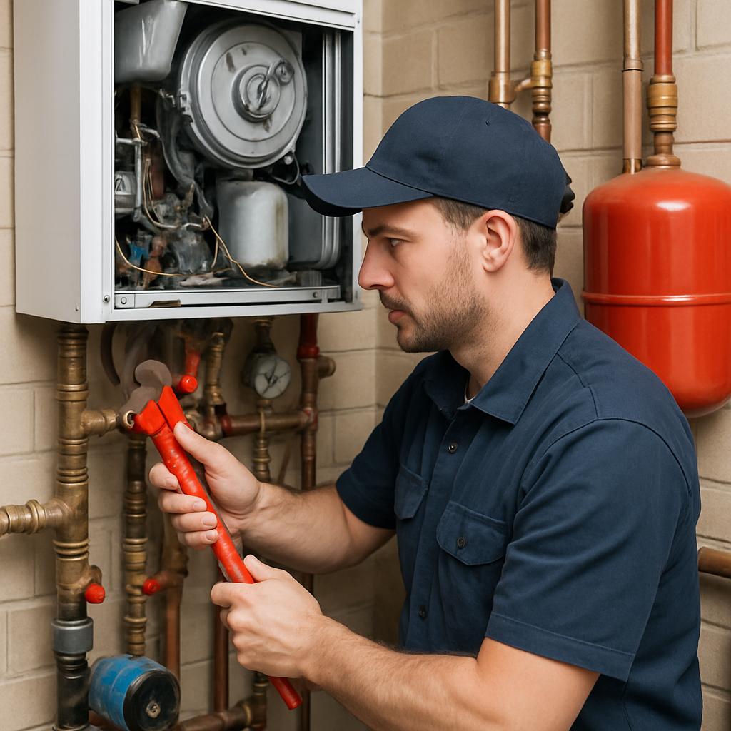 Ремонт котельной частного дома в Клинском районе