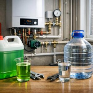 Антифриз или вода: что залить в систему отопления частного дома с газовым котлом