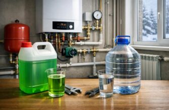 Антифриз или вода: что залить в систему отопления частного дома с газовым котлом