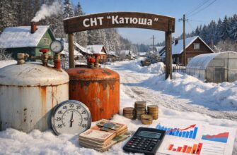 Стоимость теплоносителя в СНТ «Катюша»
