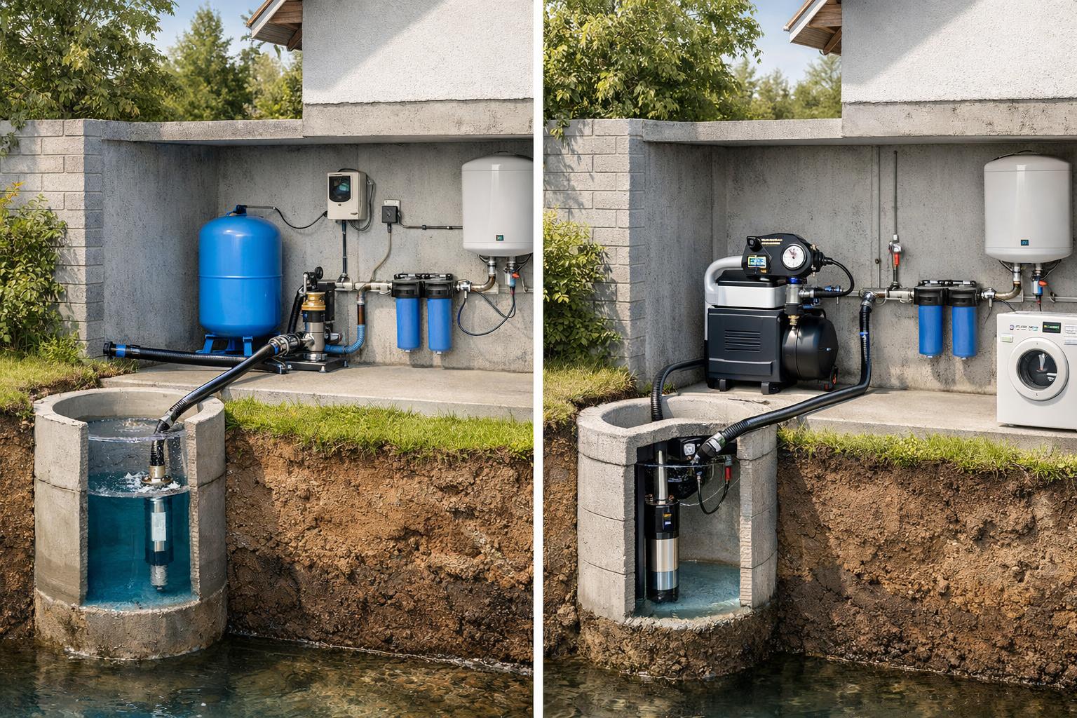 Разводка водоснабжения от колодца в доме может быть выполнена двумя способами. Разводка водоснабжения от колодца в доме может быть выполнена двумя способами.