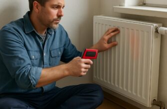 Половина радиатора холодная