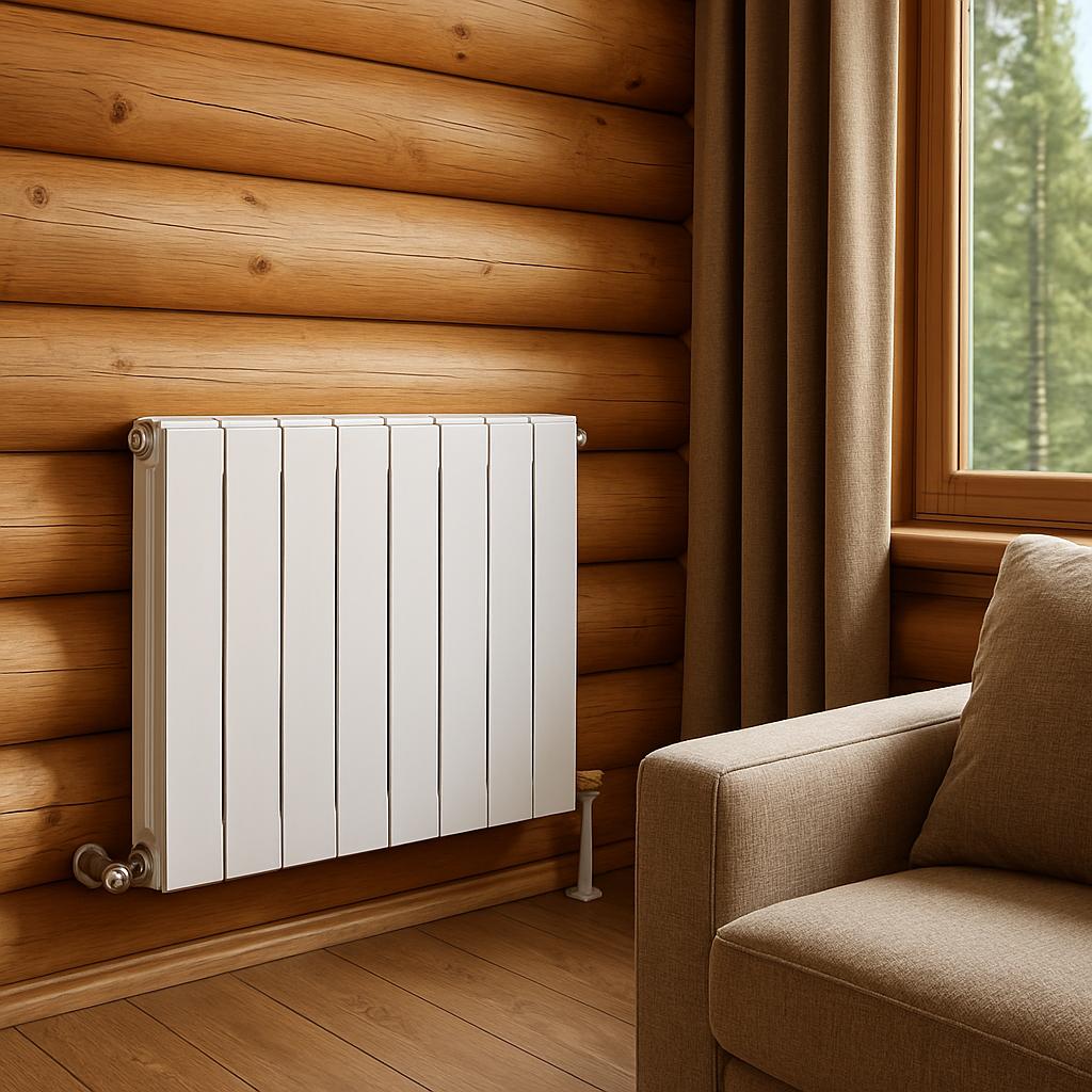 Доверьте подбор радиаторов для деревянного дома специалистам ООО ДИЗАЙН ПРЕСТИЖ