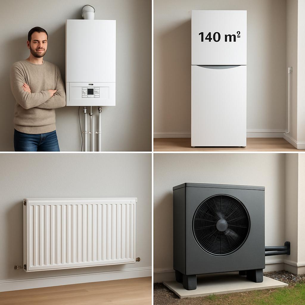 Отопление дома площадью 140 кв.м