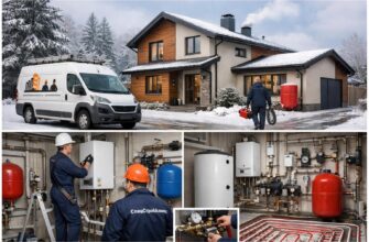 Отопление частного дома в Медведково