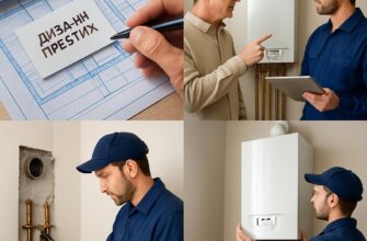 Этапы замены газового котла