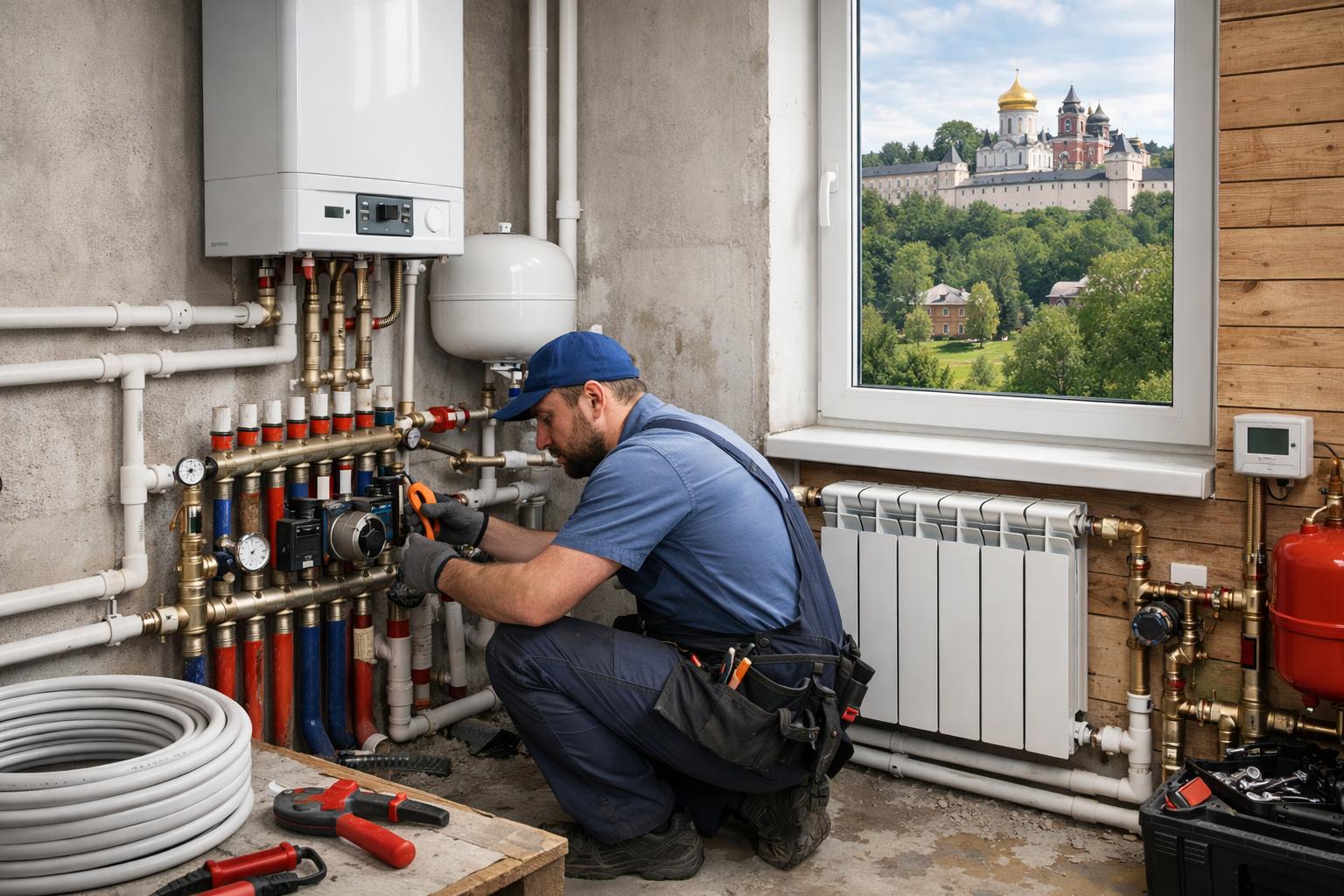 Монтаж отопления в Звенигороде под ключ от ООО «Холдинг СпецСтройАльянс» — быстро и надежно Монтаж отопления в Звенигороде под ключ от ООО «Холдинг СпецСтройАльянс» — быстро и надежно