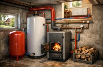 Самотечная система отопления