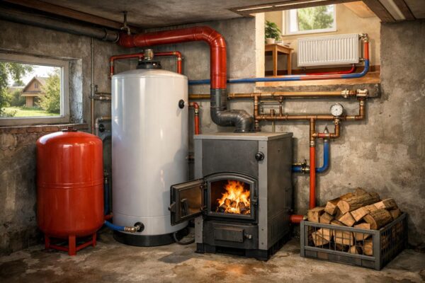 Самотечная система отопления