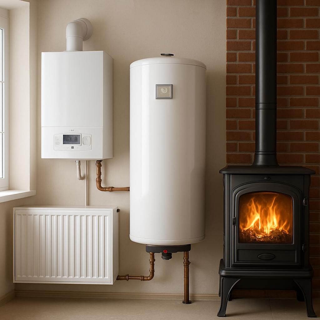 Существуют три вида автономного отопления Существуют три вида автономного отопления