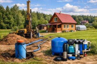 Индивидуальное водоснабжение в Федосьино (Волоколамский район)