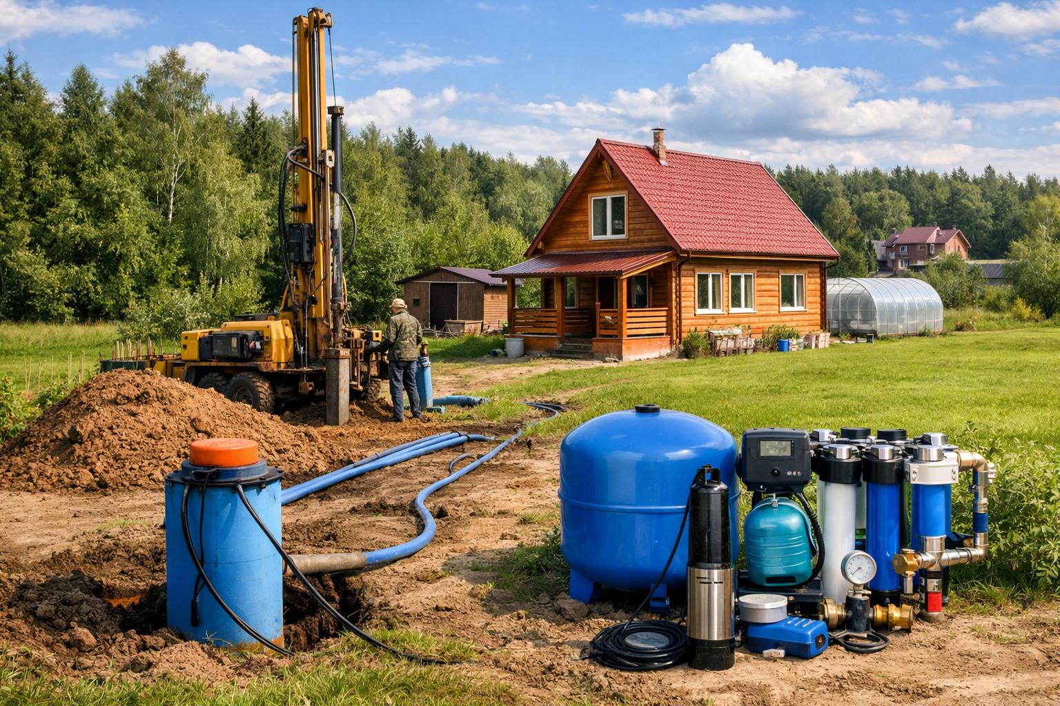 Выбор индивидуального водоснабжения в Федосьино — комфорт и независимость вашей загородной жизни