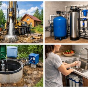 Водоснабжение частного дома в СНТ «Озеро Долгое»