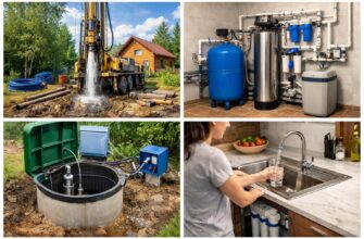 Водоснабжение частного дома в СНТ «Озеро Долгое»