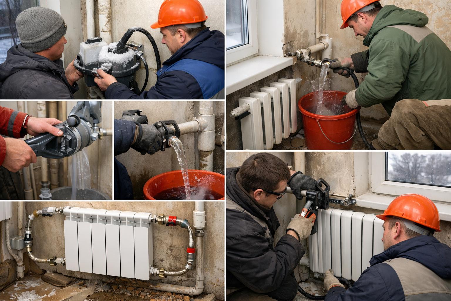 Способы замены радиаторов отопления зимой: безопасный обзор от ООО Холдинг СпецСтройАльянс