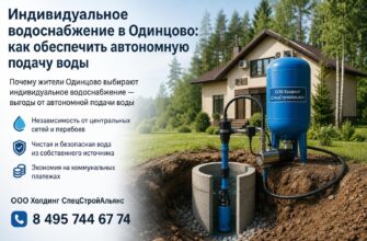 Индивидуальное водоснабжение в Одинцово