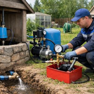 Водоснабжение от колодца: как правильно провести опрессовку системы