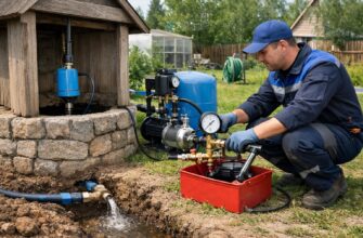 Водоснабжение от колодца: как правильно провести опрессовку системы