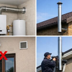 Вытяжка для газовой котельной в частном доме