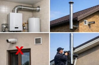 Вытяжка для газовой котельной в частном доме