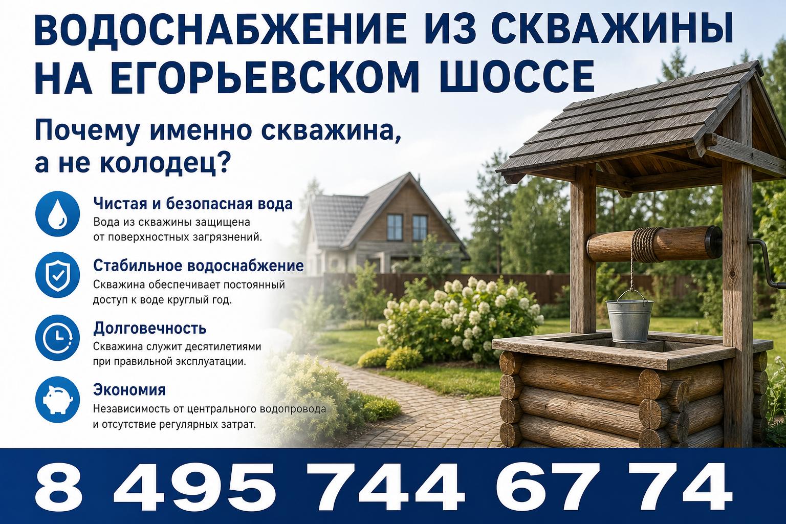 Почему именно скважина, а не колодец
