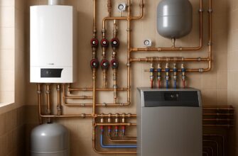 Отопление и котельная для частного дома 130 м²