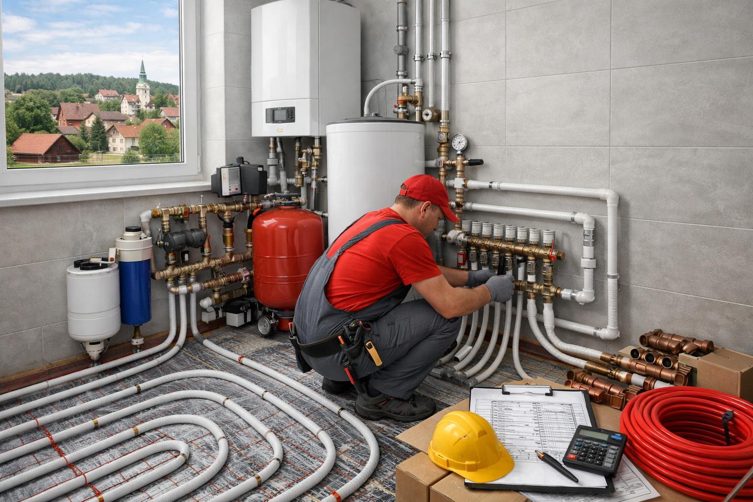 Григорово ► Стоимость монтажа отопления: выгодные расценки и прозрачные сметы от ООО Холдинг СпецСтройАльянс