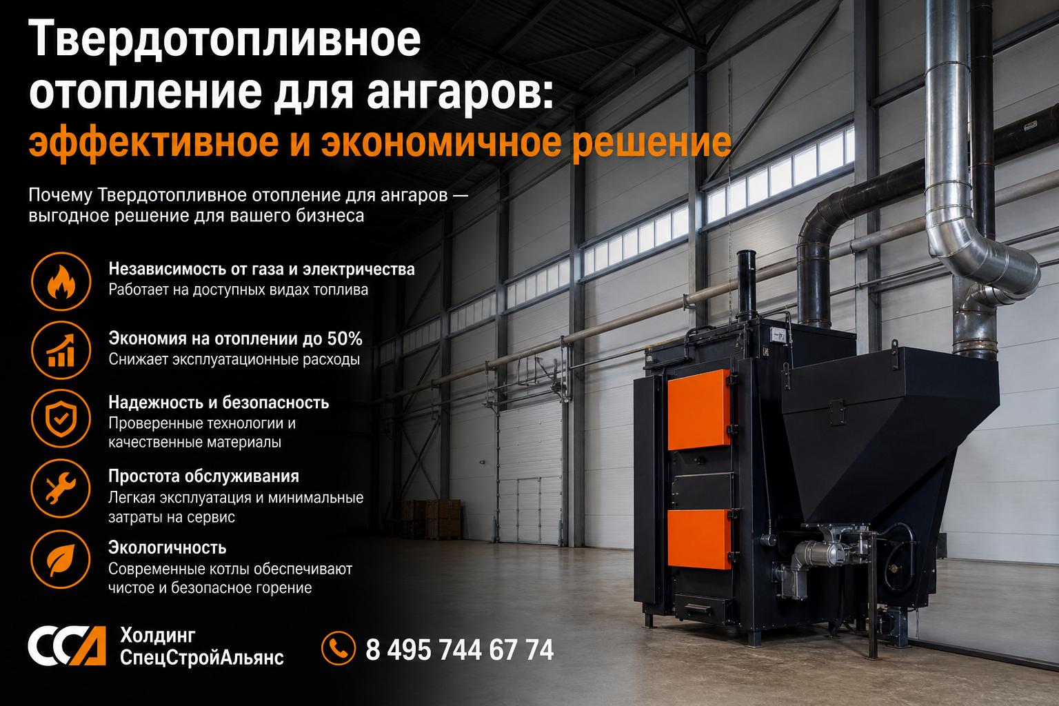 Почему Твердотопливное отопление для ангаров — выгодное решение для вашего бизнеса Почему Твердотопливное отопление для ангаров — выгодное решение для вашего бизнеса