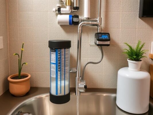 Установка систем очистки и умягчения воды