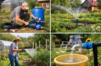 Летний водопровод на даче
