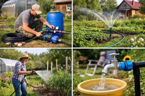Летний водопровод на даче